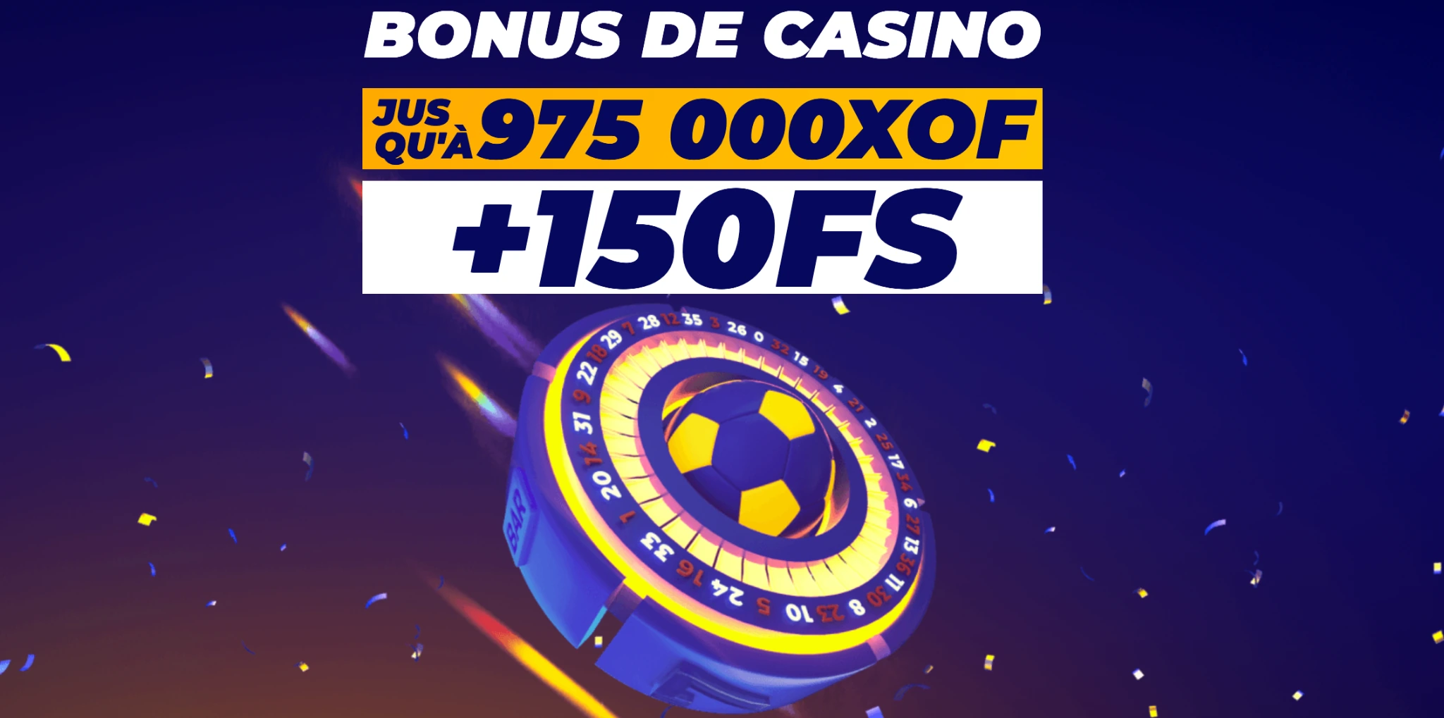 Offre casino PariPesa Togo : jusqu’à 975 000 XOF et 150 tours gratuits.
